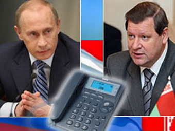 Сидорский и Путин в телефонном разговоре обсудили ход подготовки соглашений по созданию ЕЭП